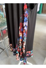 Black w/floral detail dress