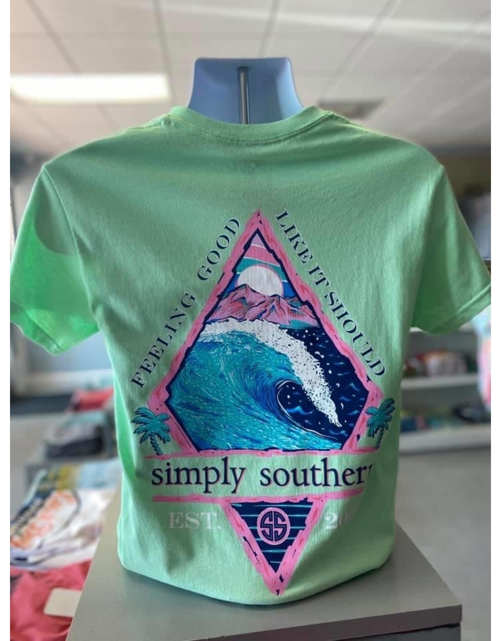 Simply Southern Simply Southern Feeling Good Tee
