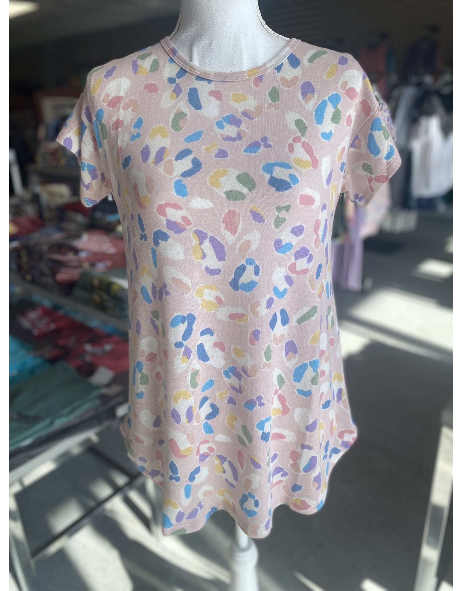 Candy Leopard Print Top