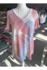 Bubblegum Tie Dye Top