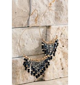 Black Chandelier Earring