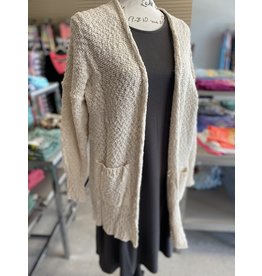 Cream Popcorn Cardi