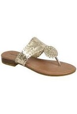 Pierre Dumas Gold Pierre Duma Sandals