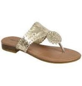 Pierre Dumas Gold Pierre Duma Sandals