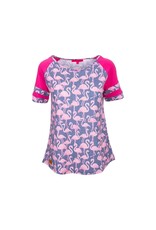 Simply Southern Simply Southern Flamingo Top