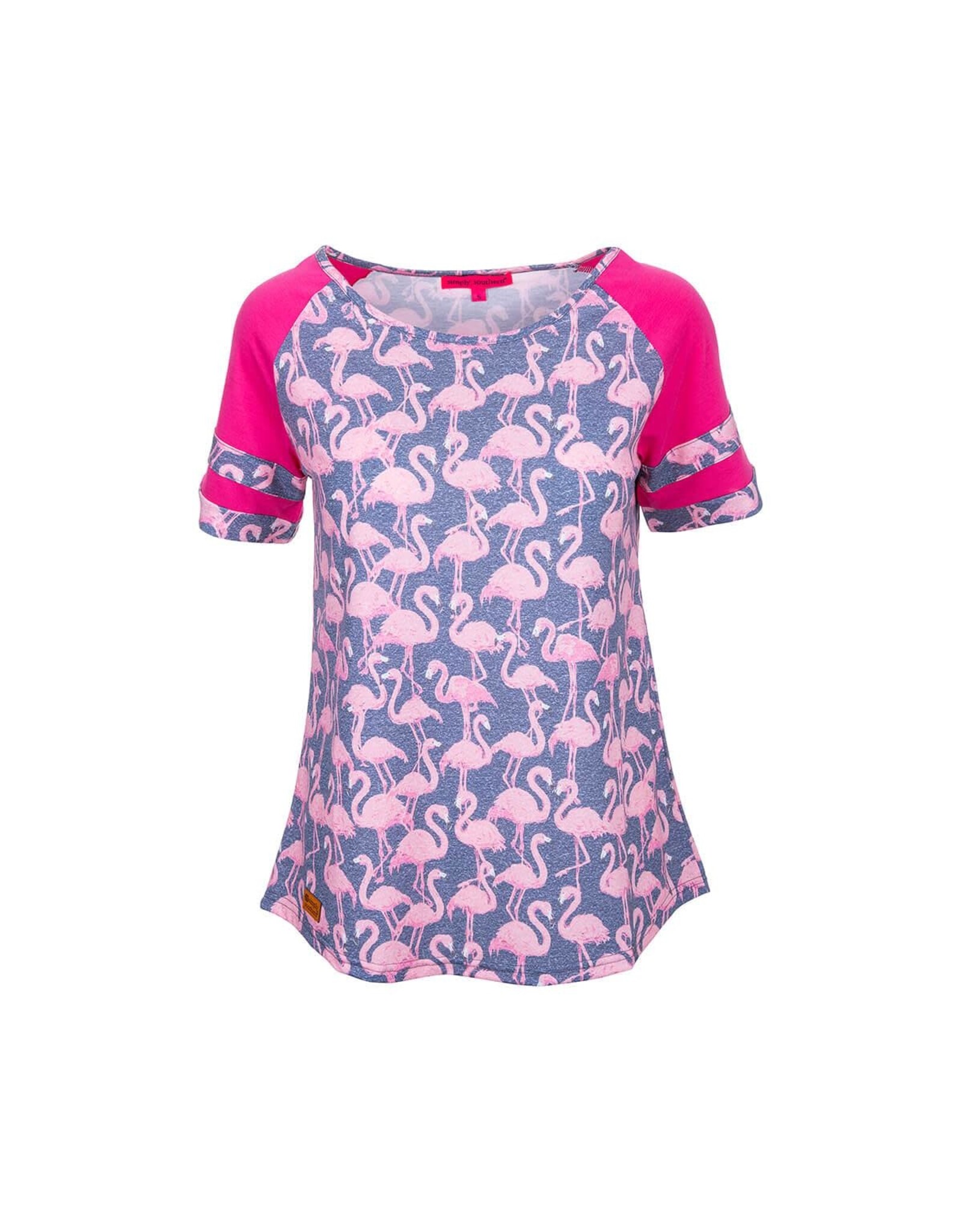 Simply Southern Simply Southern Flamingo Top