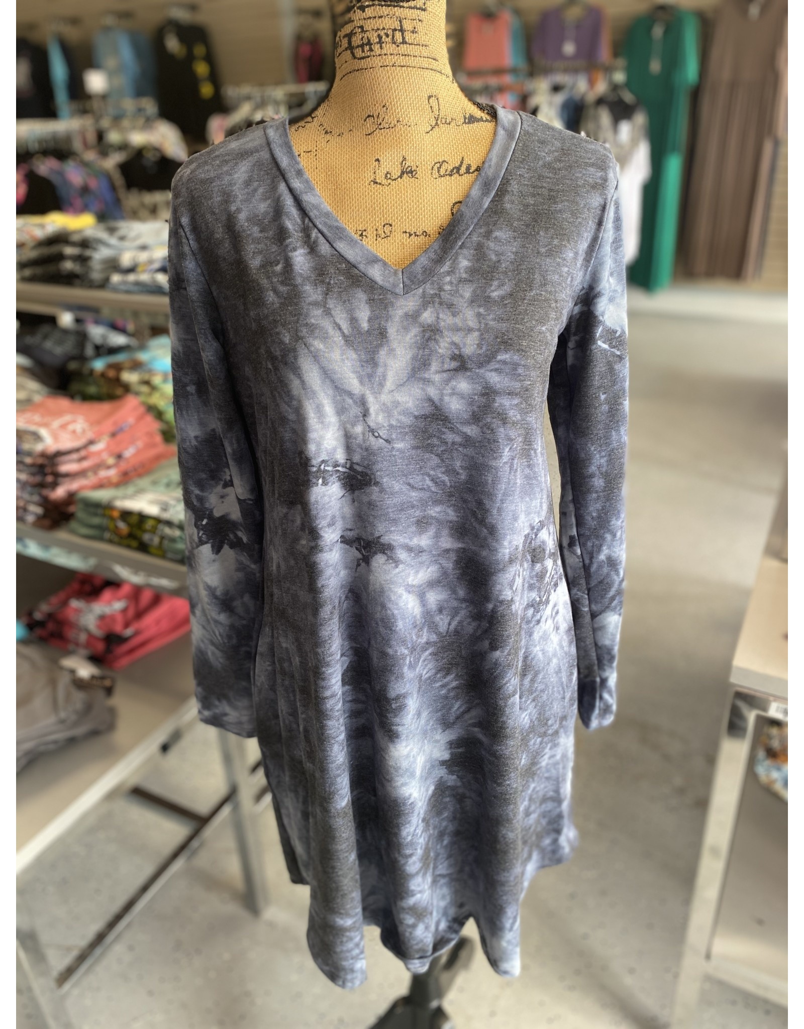 Navy Tie Dye