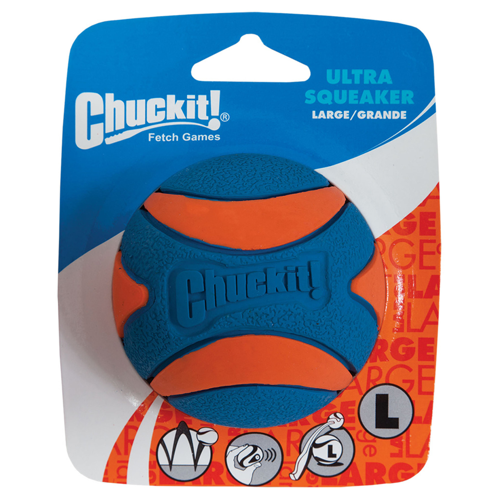 Chuckit Chuckit! Ultra Squeaker Ball 1Pk Dog Toy