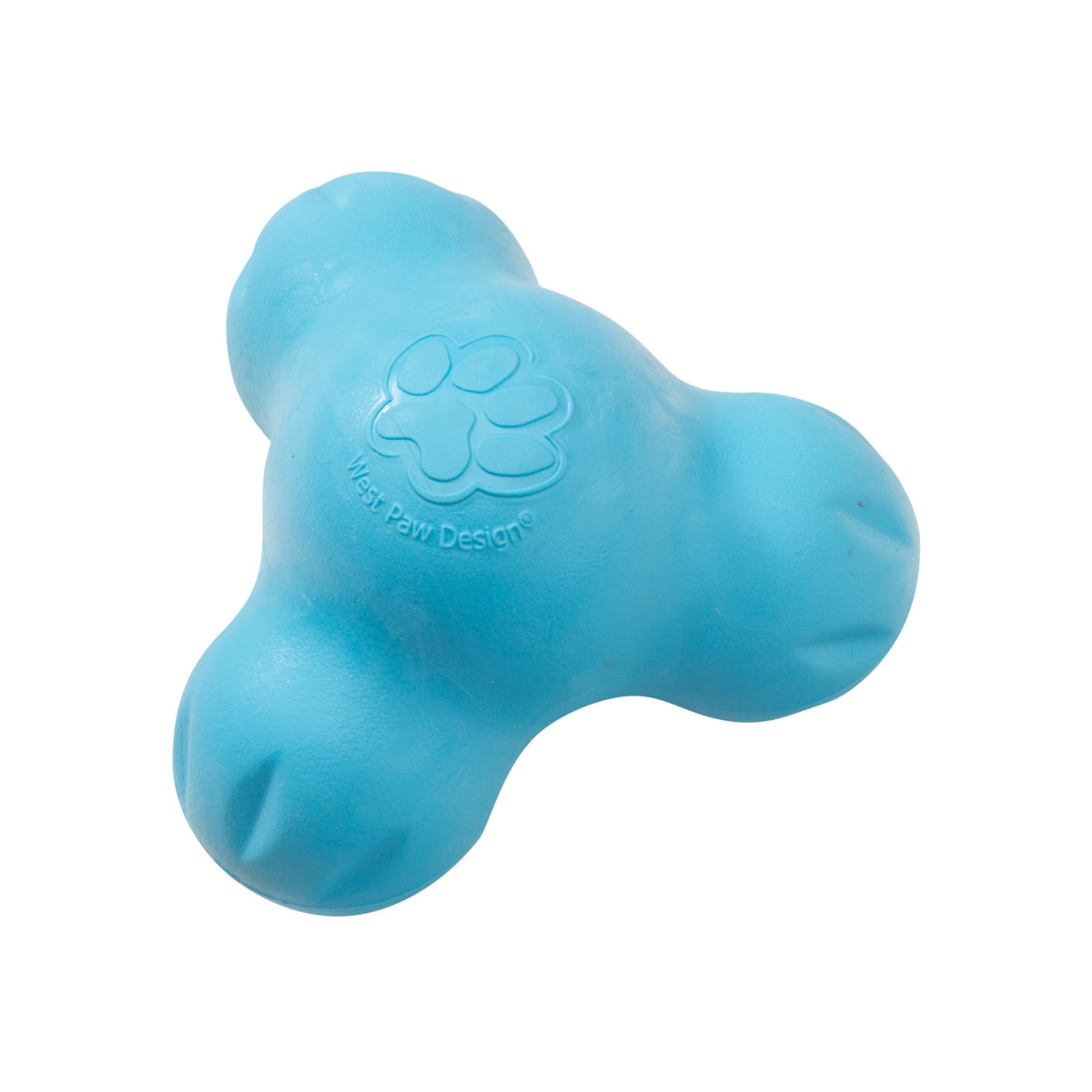 West Paw Tux Large 5" - Aqua Blue dog toy