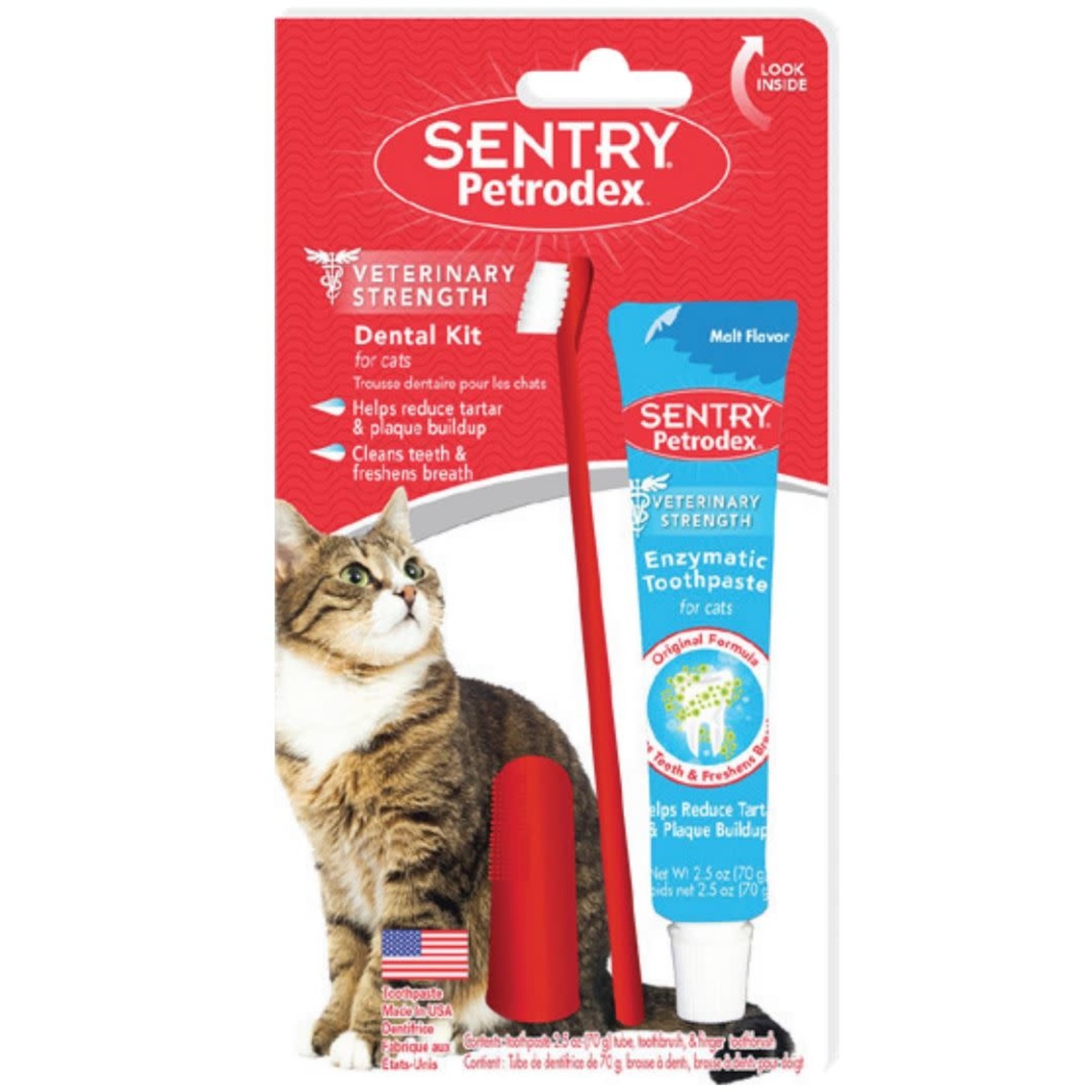 Sentry Petrodex Petrodex Enzymatic Cat Dental Kit