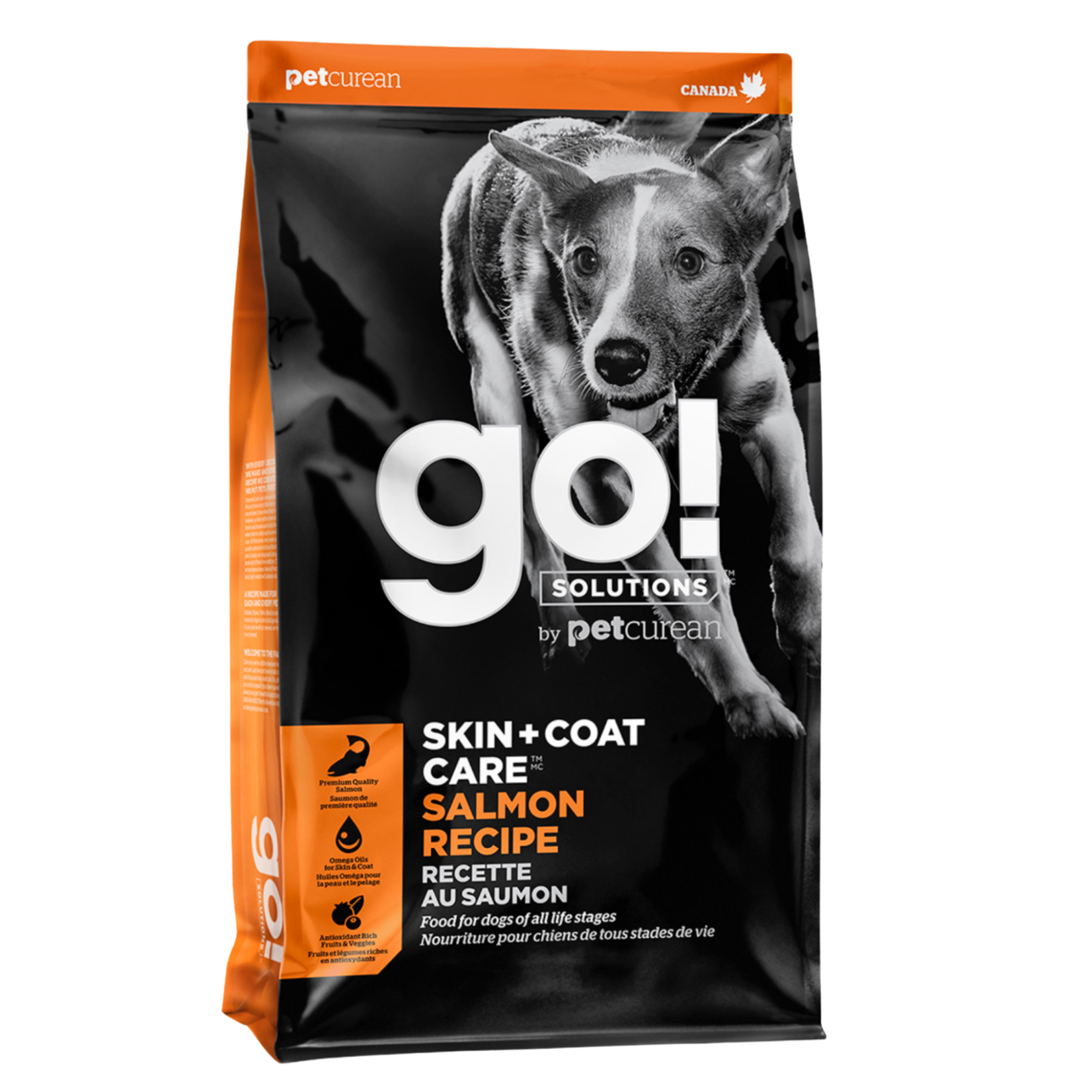 Go! Go! Dog Skin + Coat care Salmon with grains