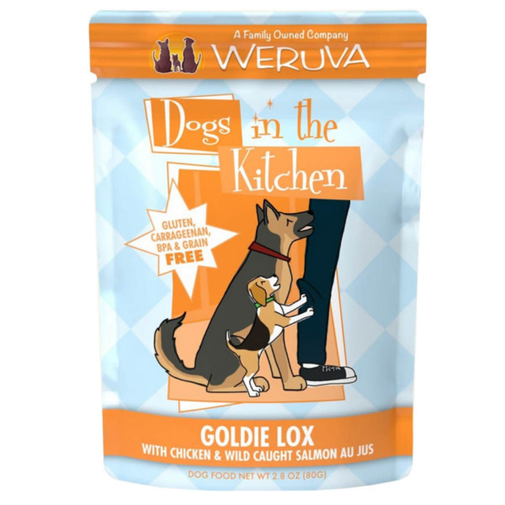 Weruva dogs in the kitchen chicken + salmon - Pet Station