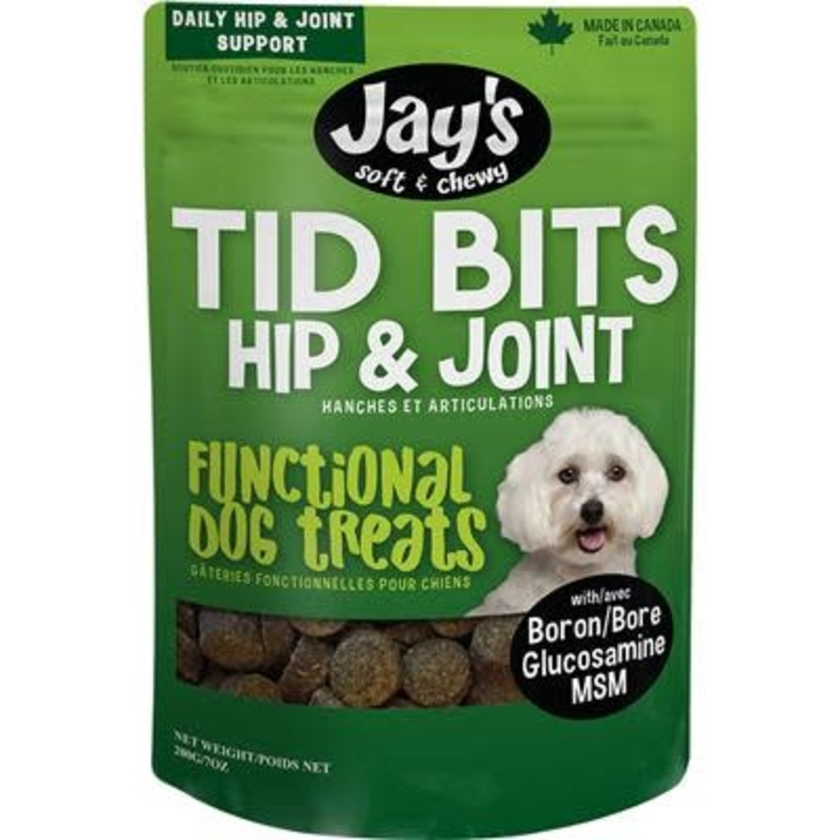 Jays Dog Tid Bits Hip + Joint 200GM