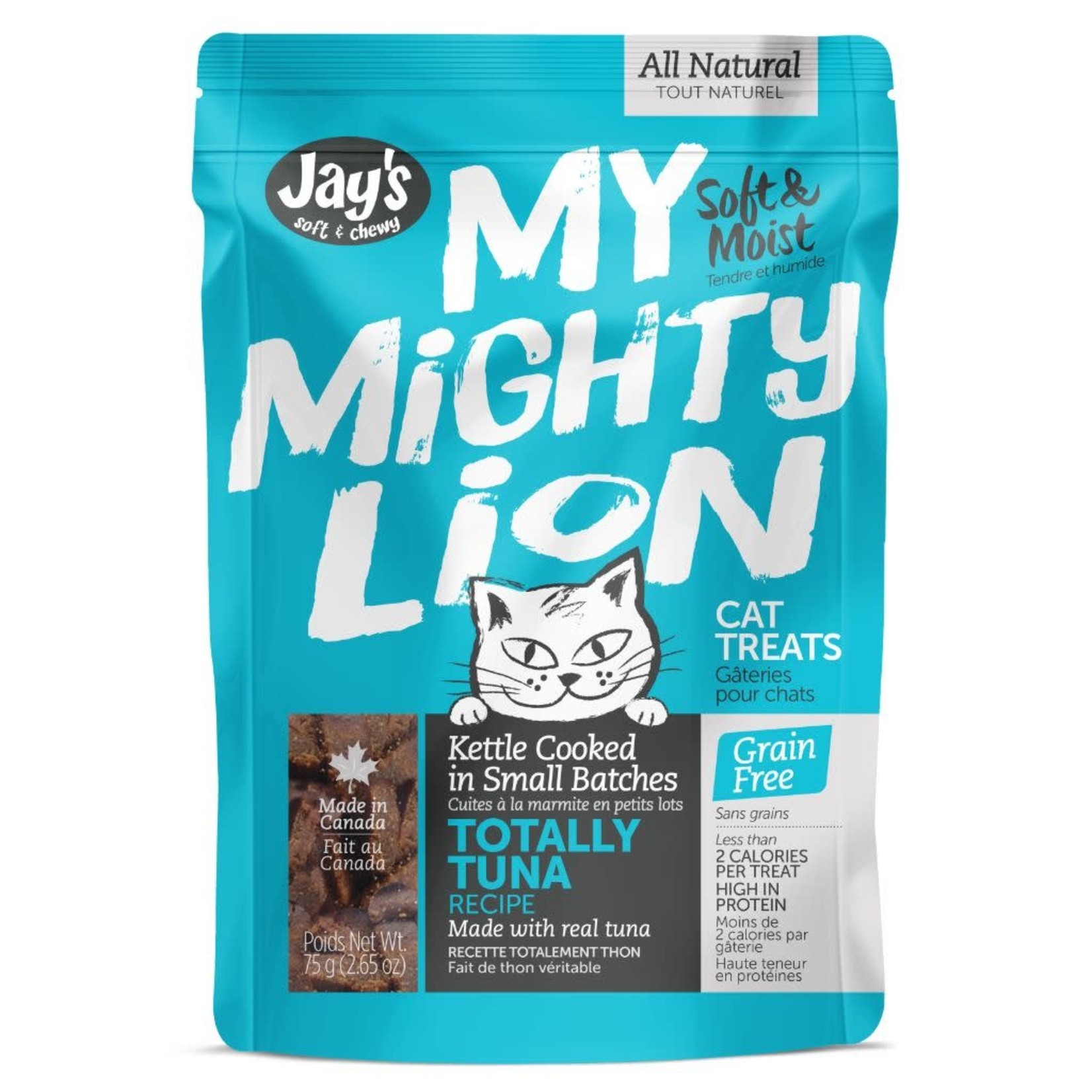 My Mighty lion Tuna Soft Cat Treats 75GM