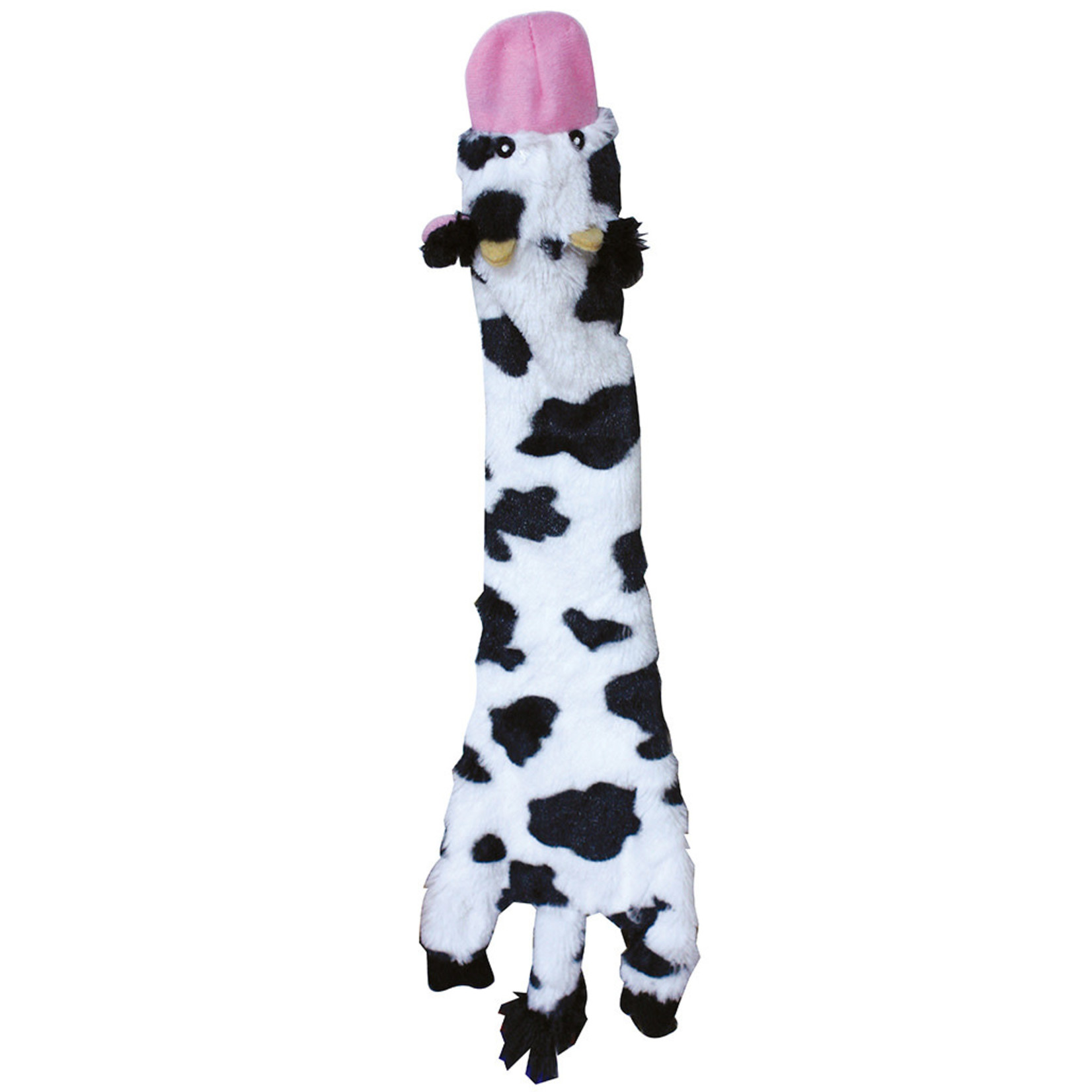 Crinkle Dog Toy Cow 23"