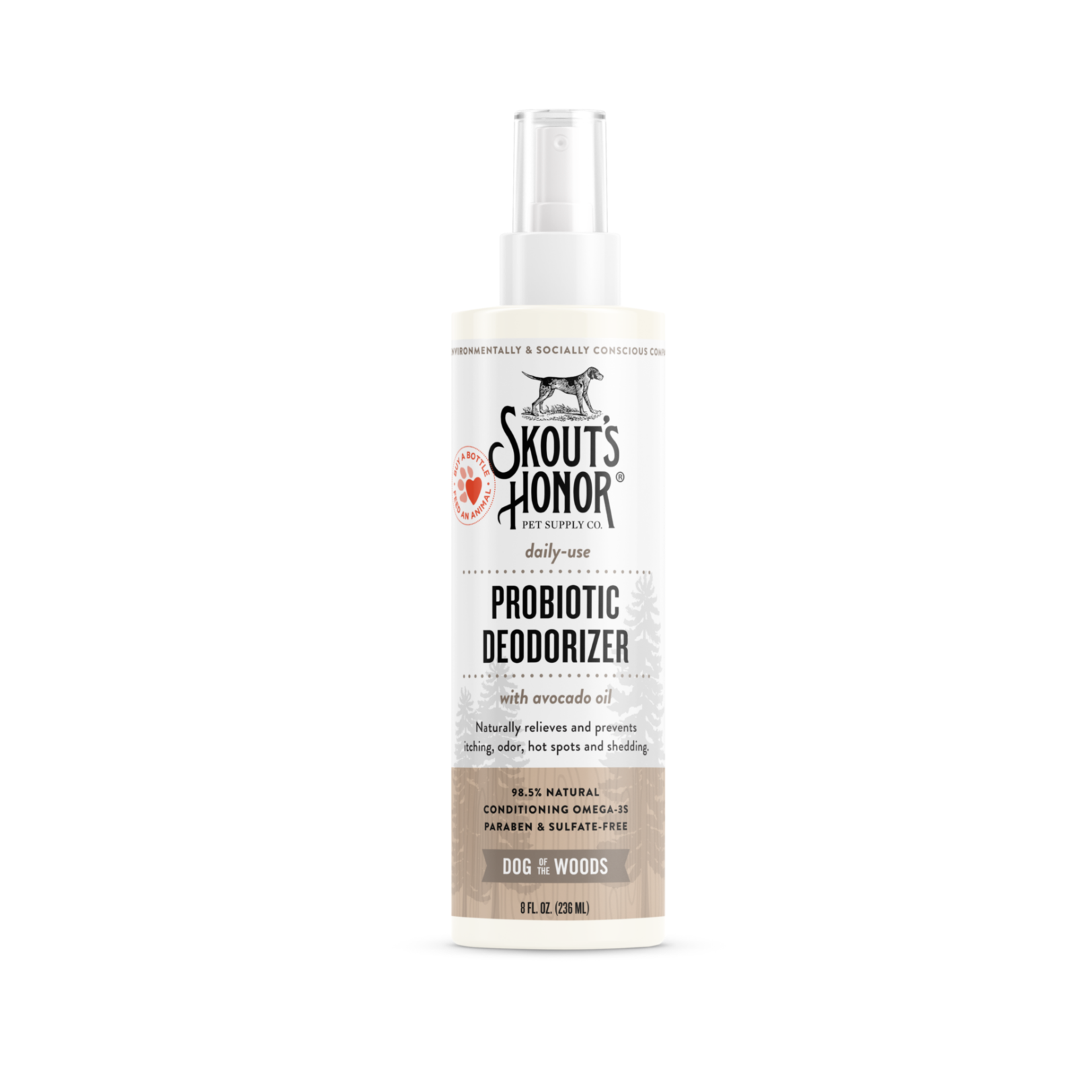 Skout's Honor Skouts  Honor Deodorizer Woods 8OZ