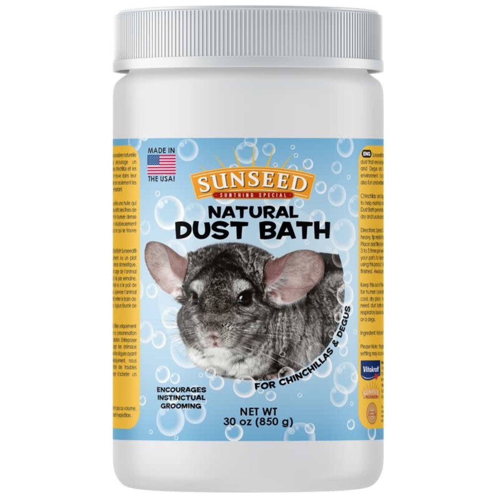 Sun Seed Chinchilla Natural Dust Bath 30oz