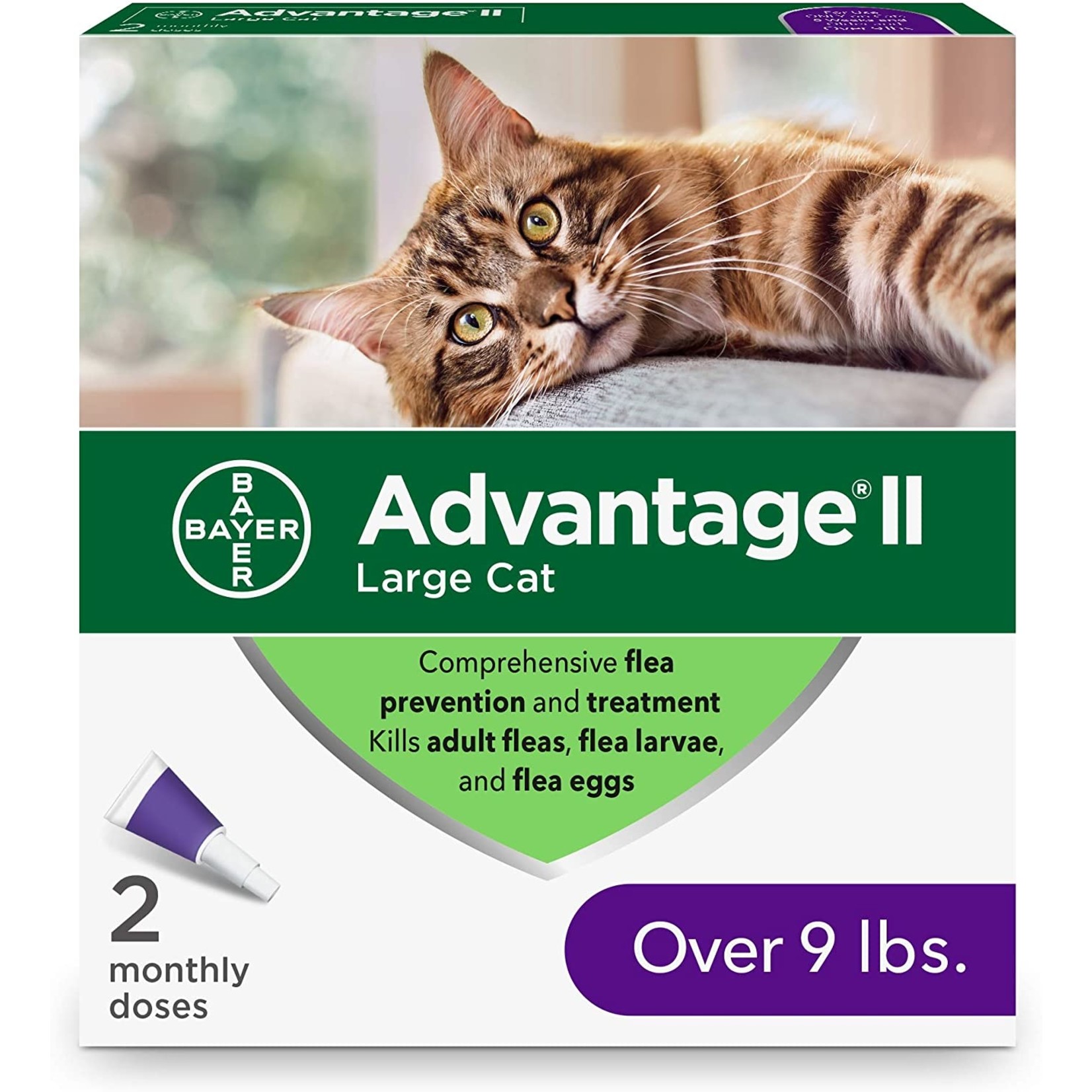 K9 Advantage Flea protection drops for Cats (2 Dosage)