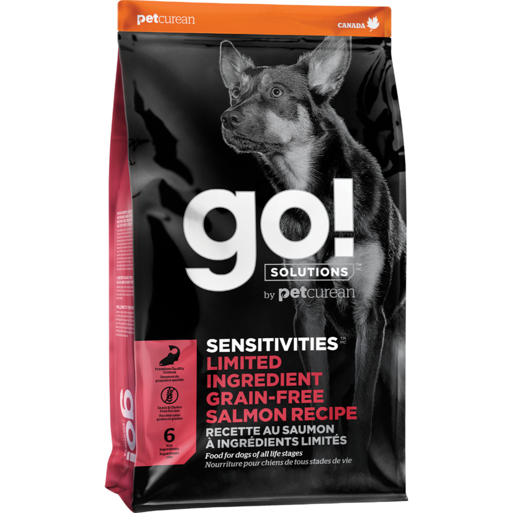 go! solutions Go! Dog Sensitivities LID GF Salmon