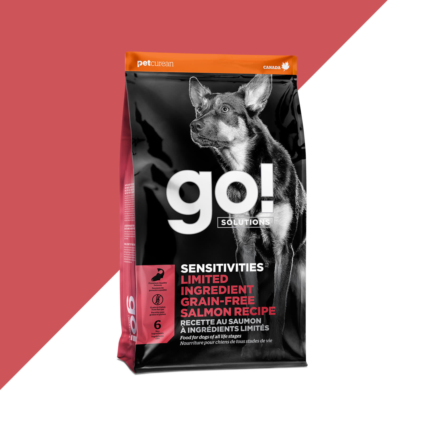 go! solutions Go! Dog Sensitivities LID GF Salmon