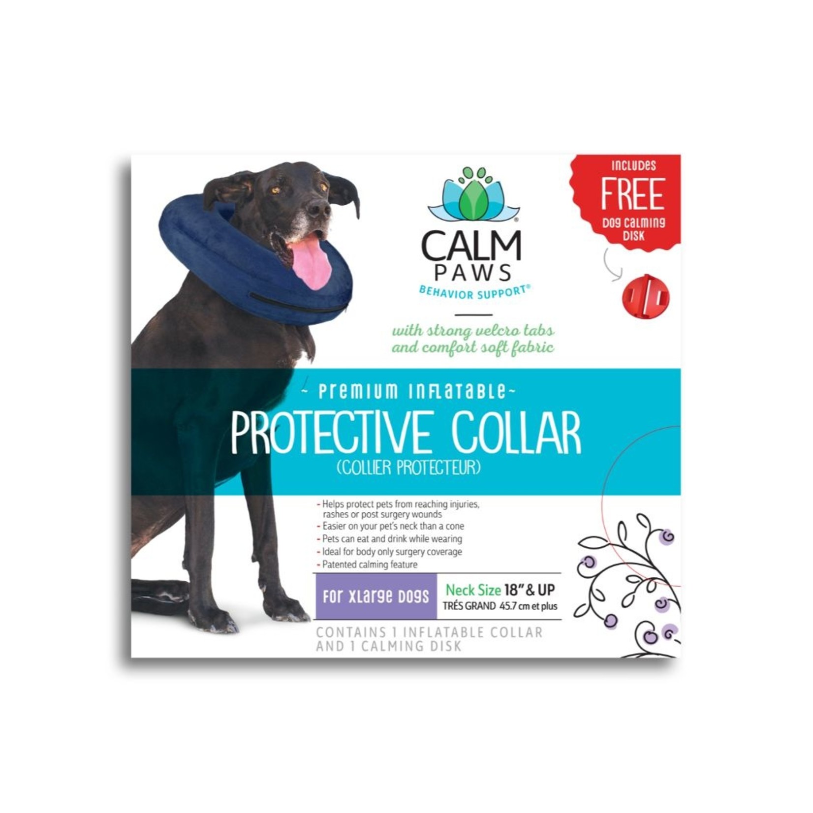 Inflatable Collar Calm Paws