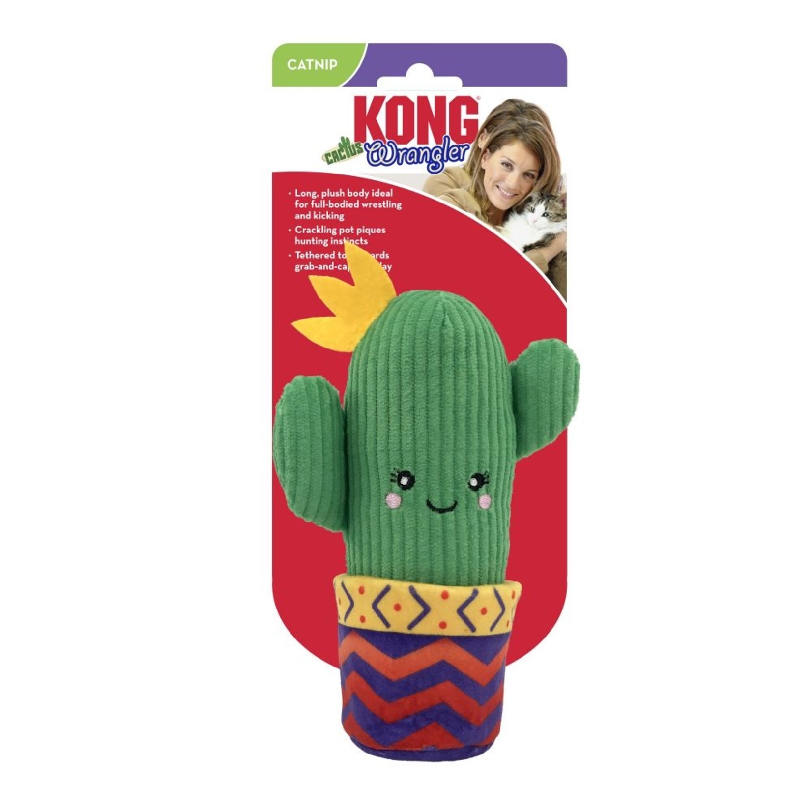 Kong Kong cactus cat toy