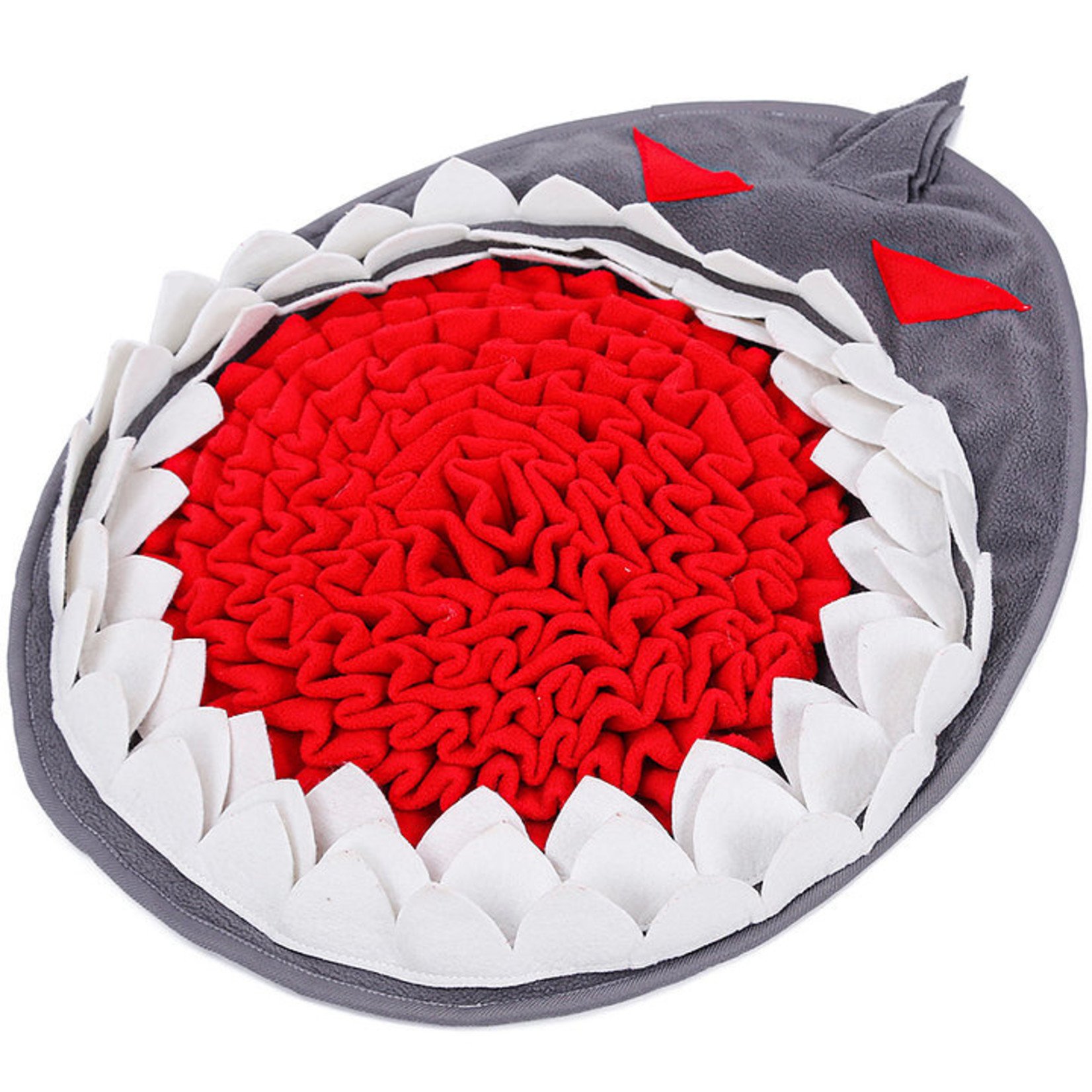 PawznDogz Fleece Shark Snuffle Mat