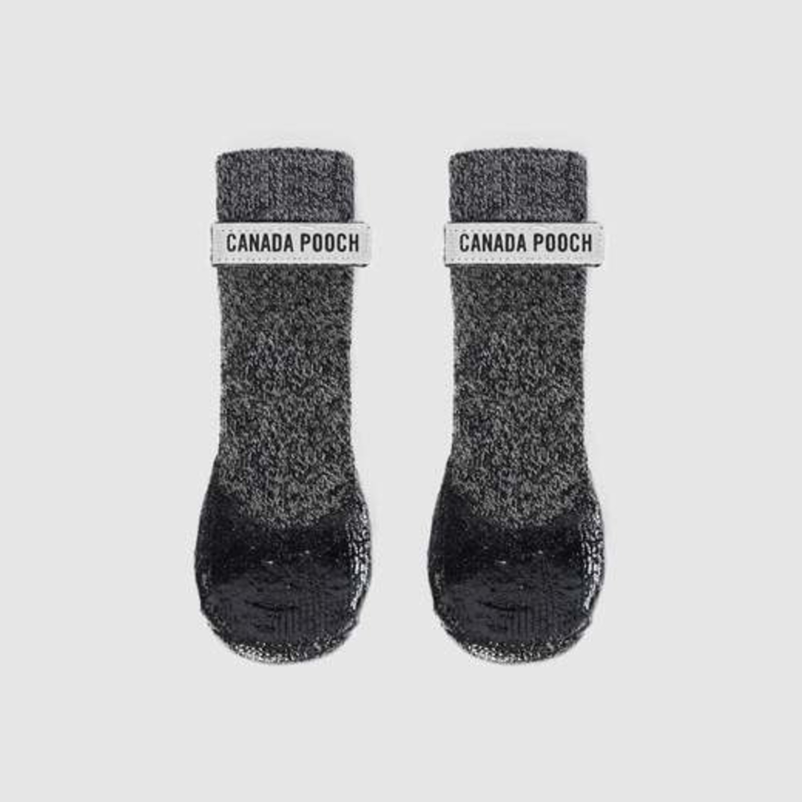 Canada Pooch Canada Pooch Secure Sock Boots Black & Grey