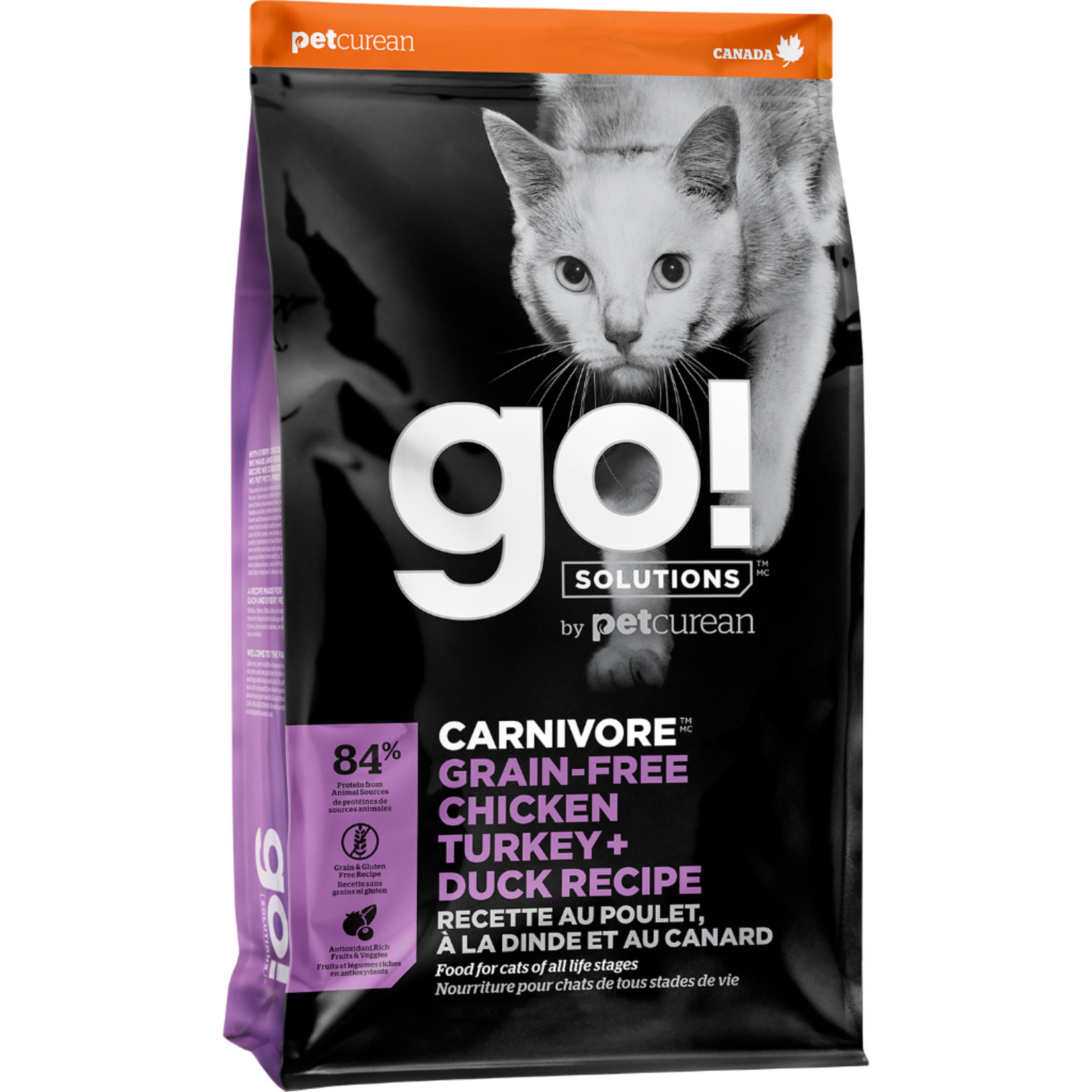 go! solutions Go! Cat carnivore GF chicken, turkey, duck