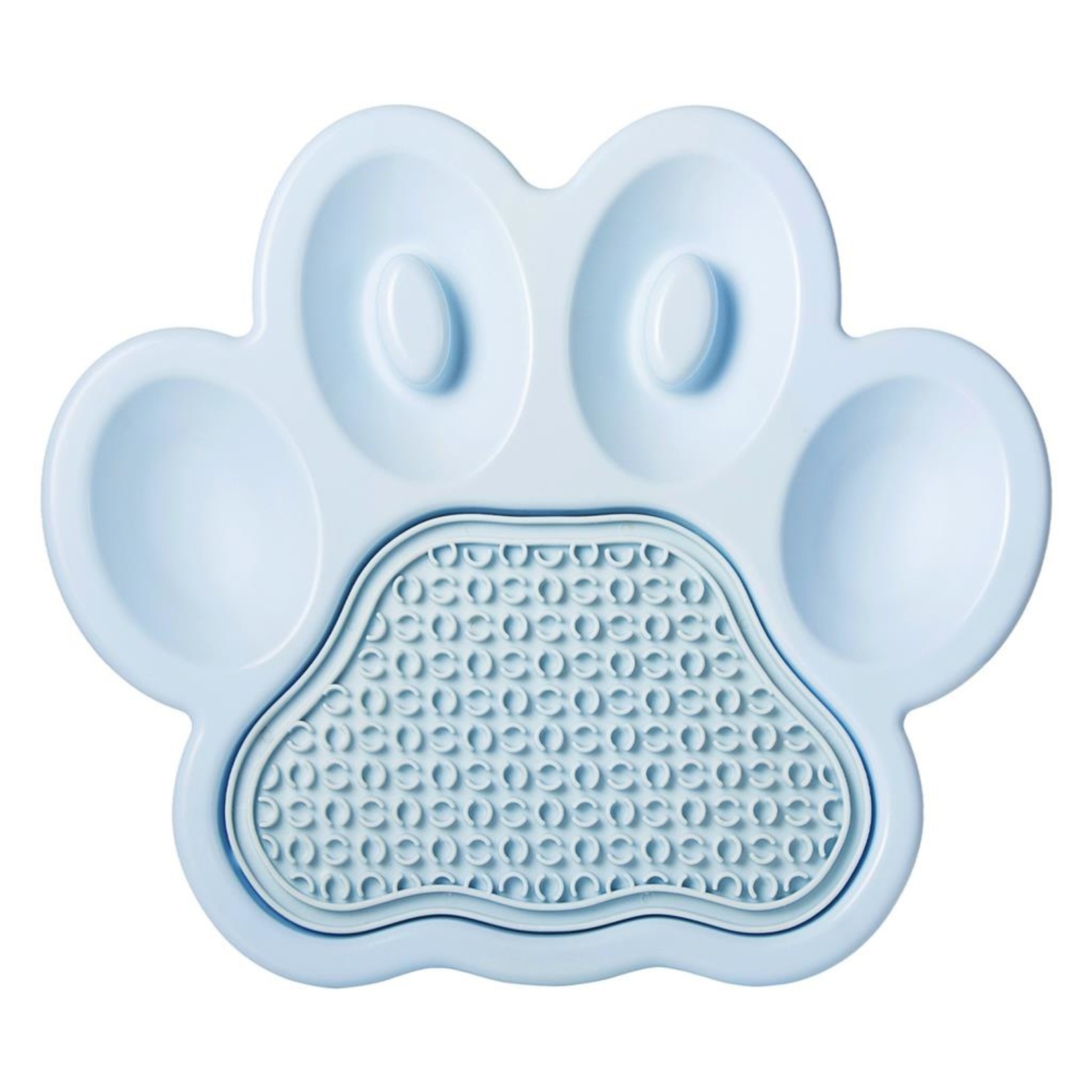 PAW 2-1 slow feeder & lick pad baby blue