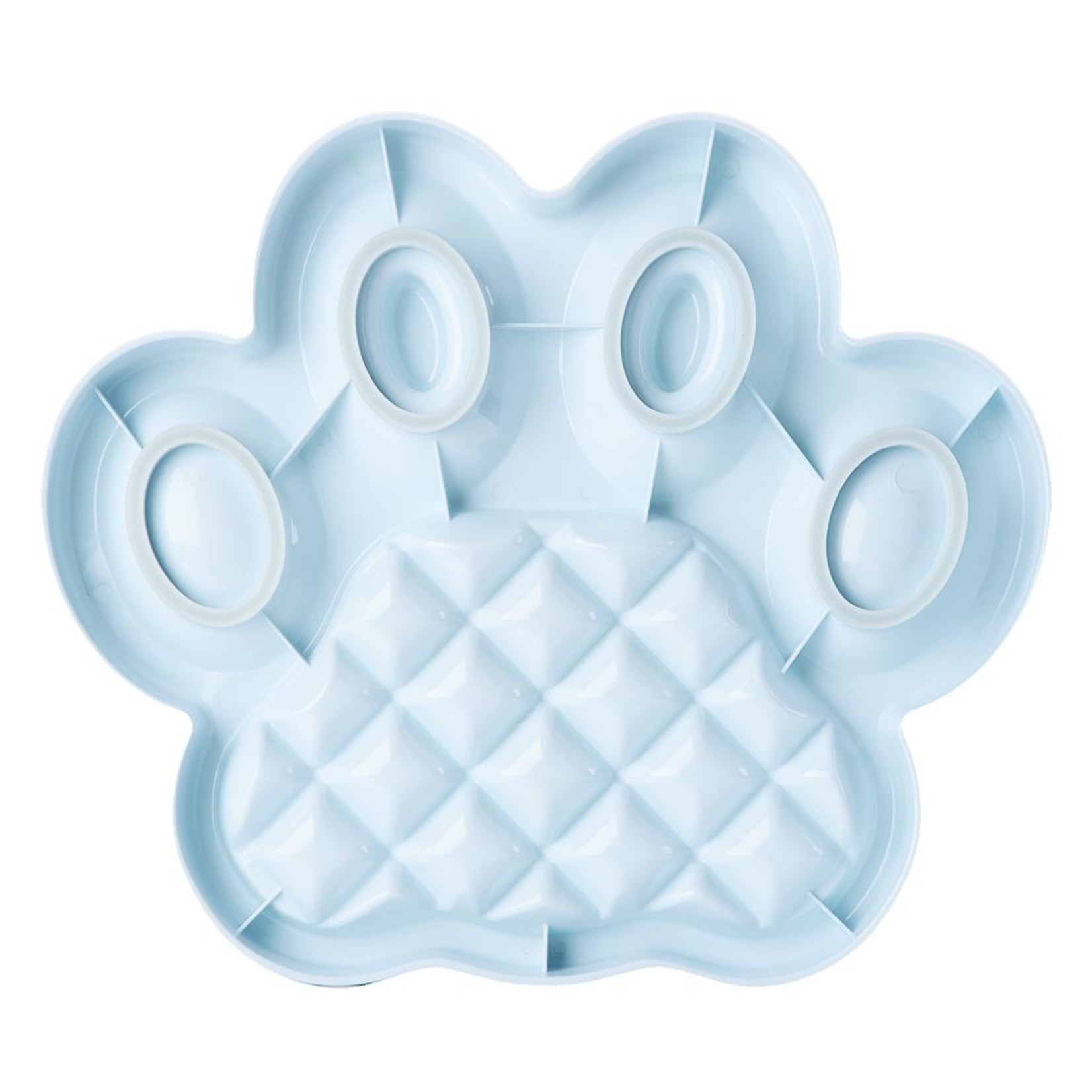 PAW 2-1 slow feeder & lick pad baby blue