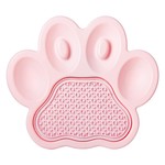PAW slow feeder & lick pad pink