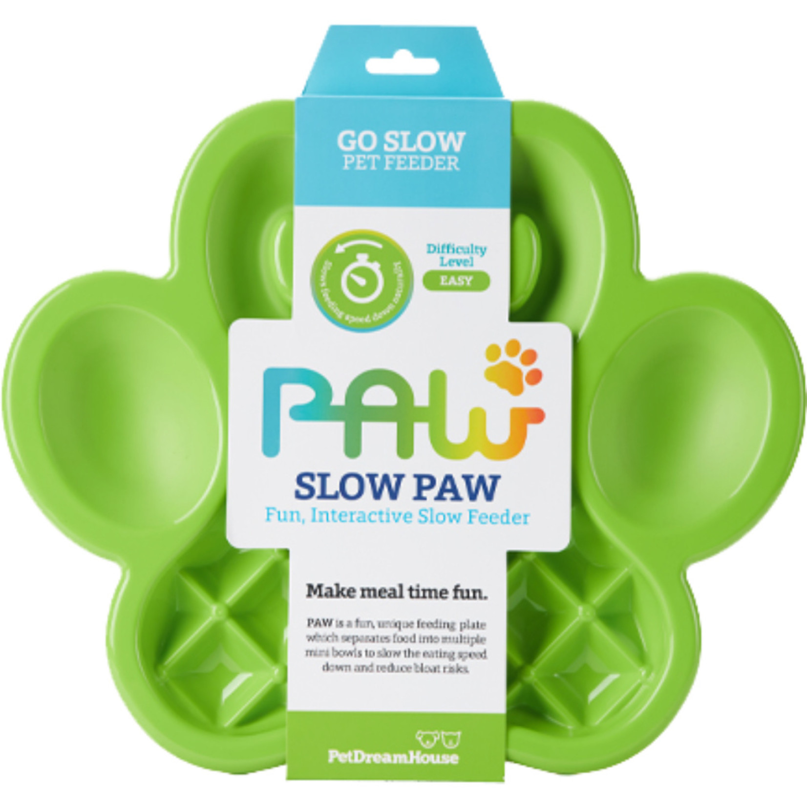 PAW slow feeder green