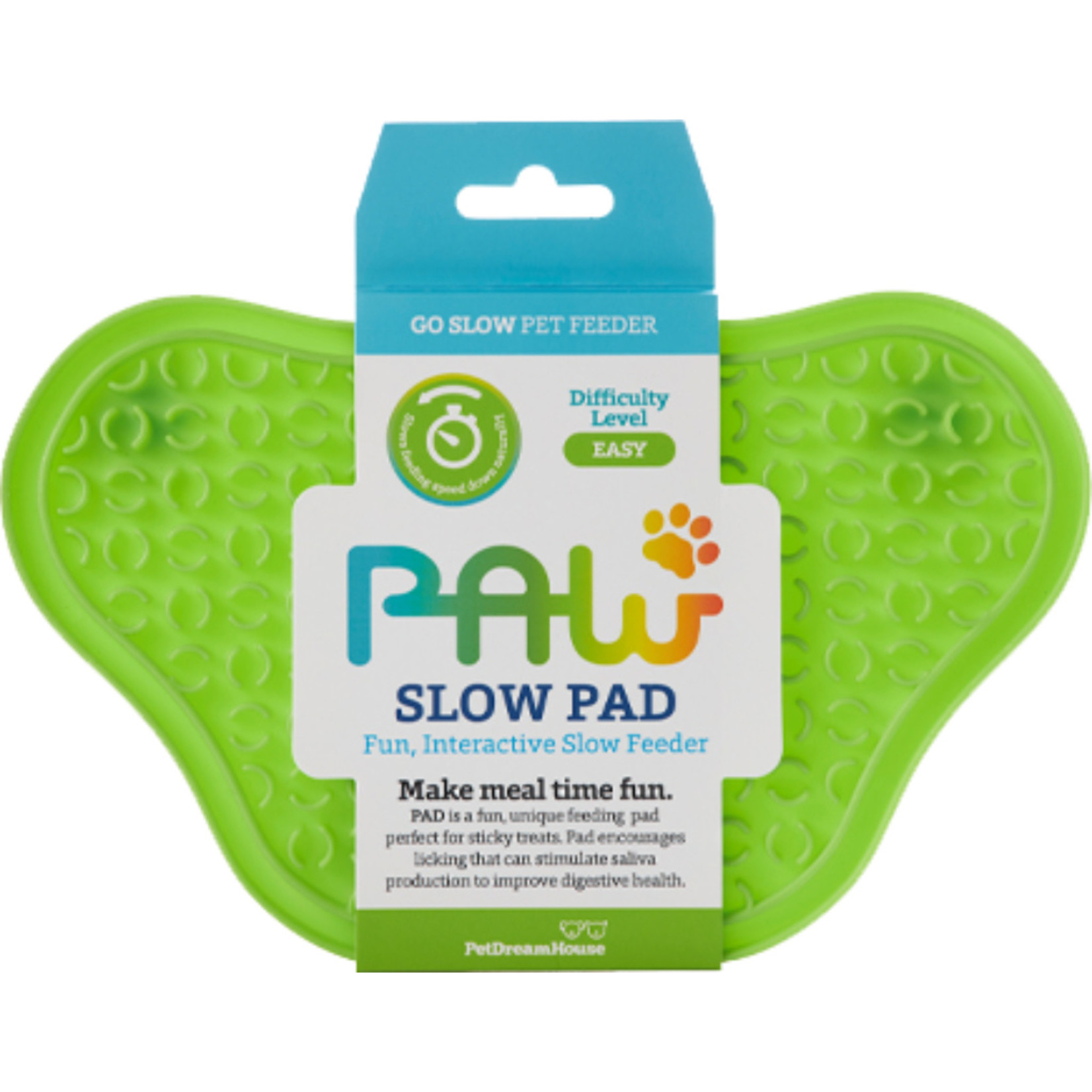 PAW lick pad green Pet Station