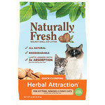 Naturally Fresh Quick-Clump Herbal  Attraction cat Litter 14 lb