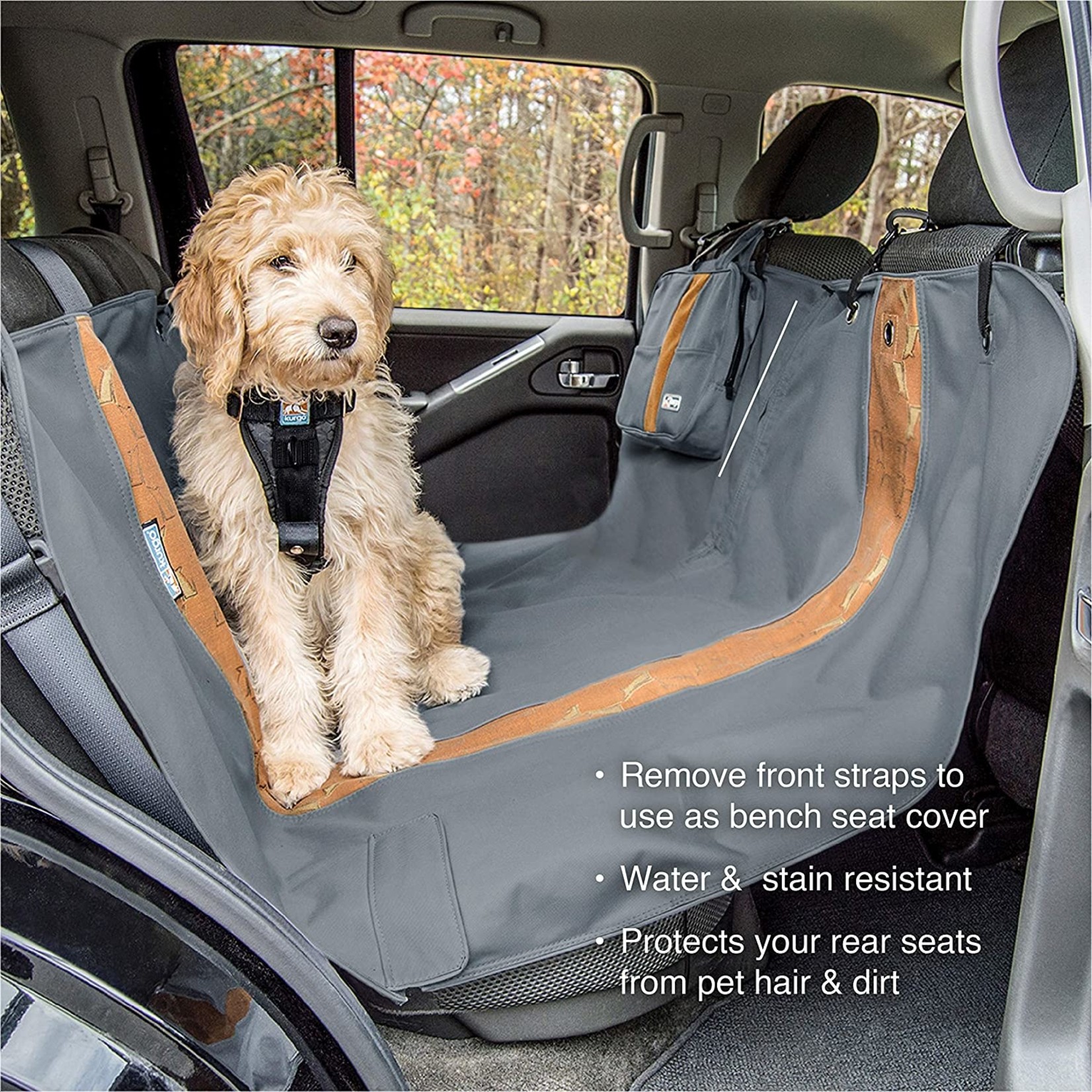 Kurgo Wander Hammock car seat cover