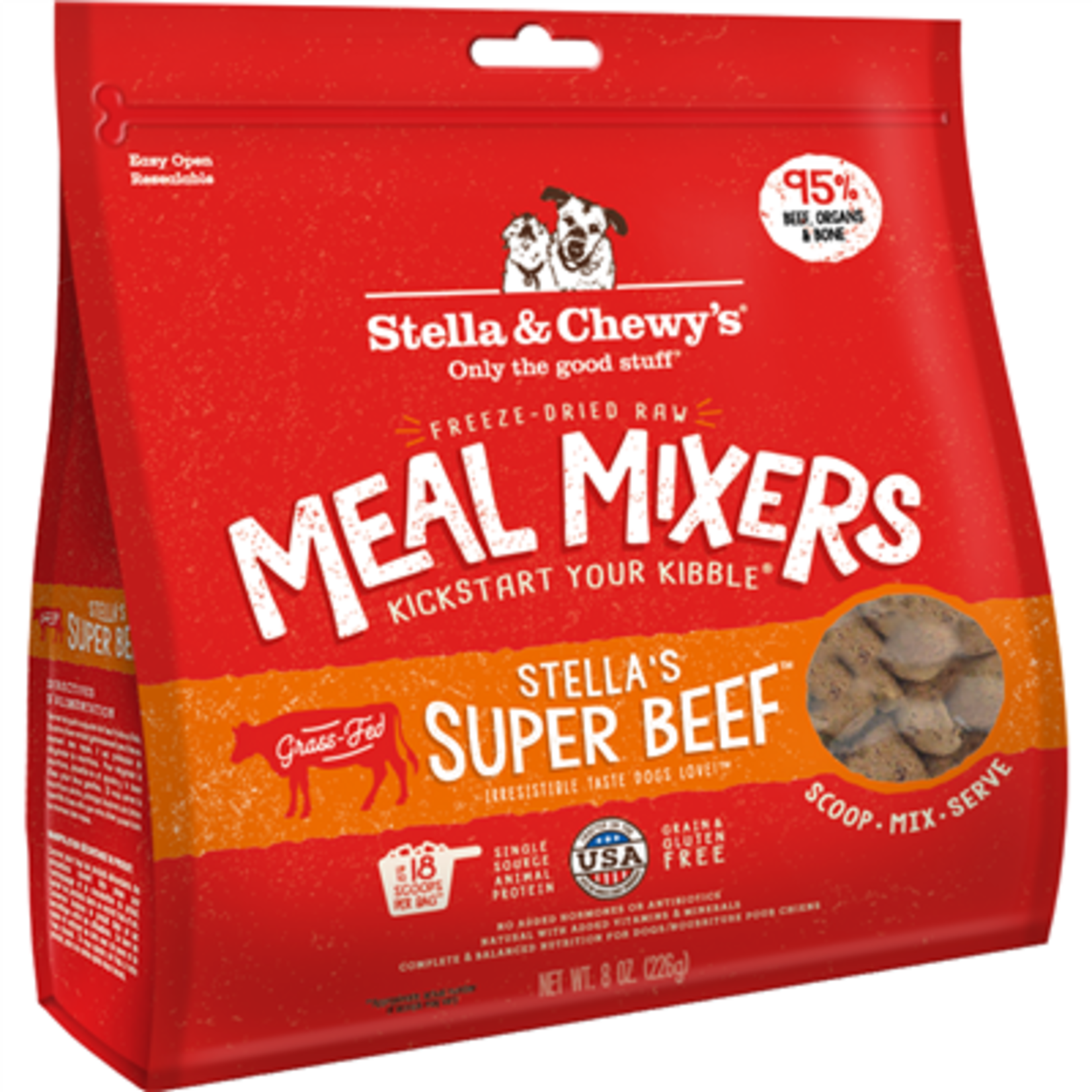 Stella & Chewy's freeze dried meal mixers Beef 8 oz