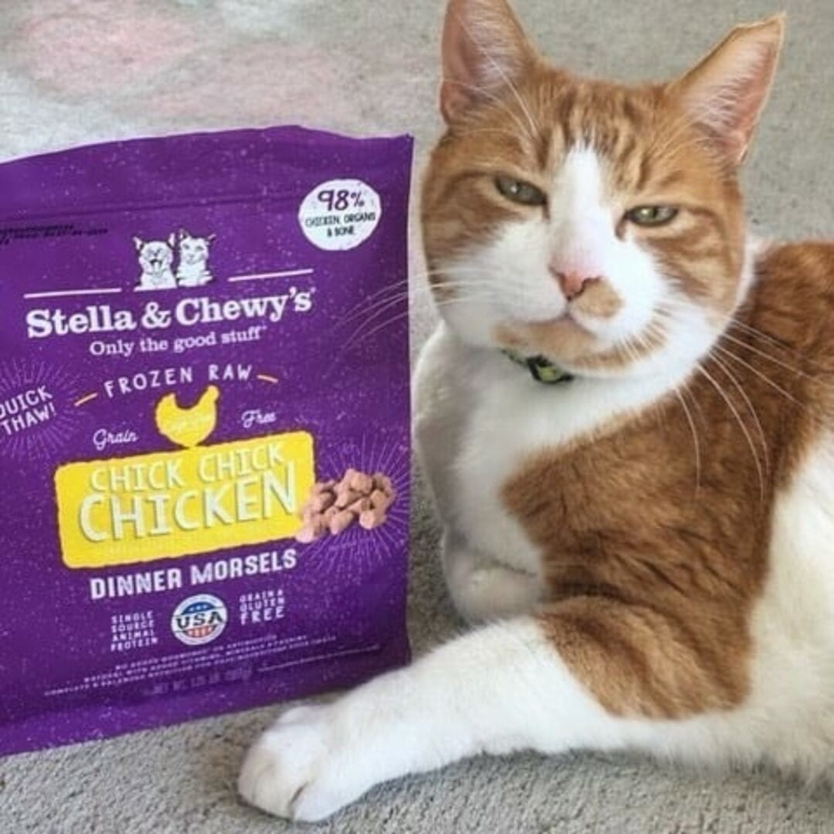 Stella & Chewy's Stella & Chewy's freeze dried dinner morsels Chick Chick Chicken 8 oz ( cats )