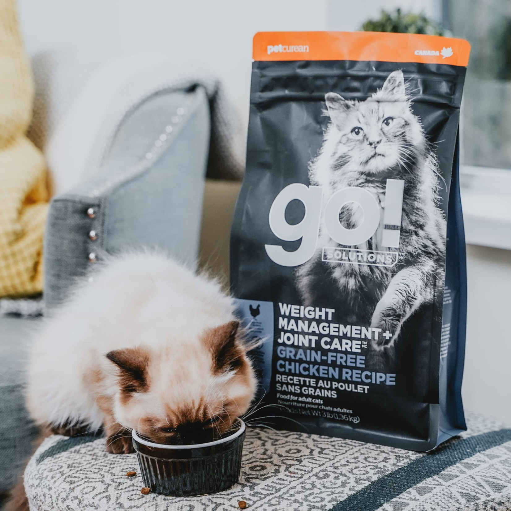 go! solutions Go! Cat weight management & joint care grain free chicken recipe