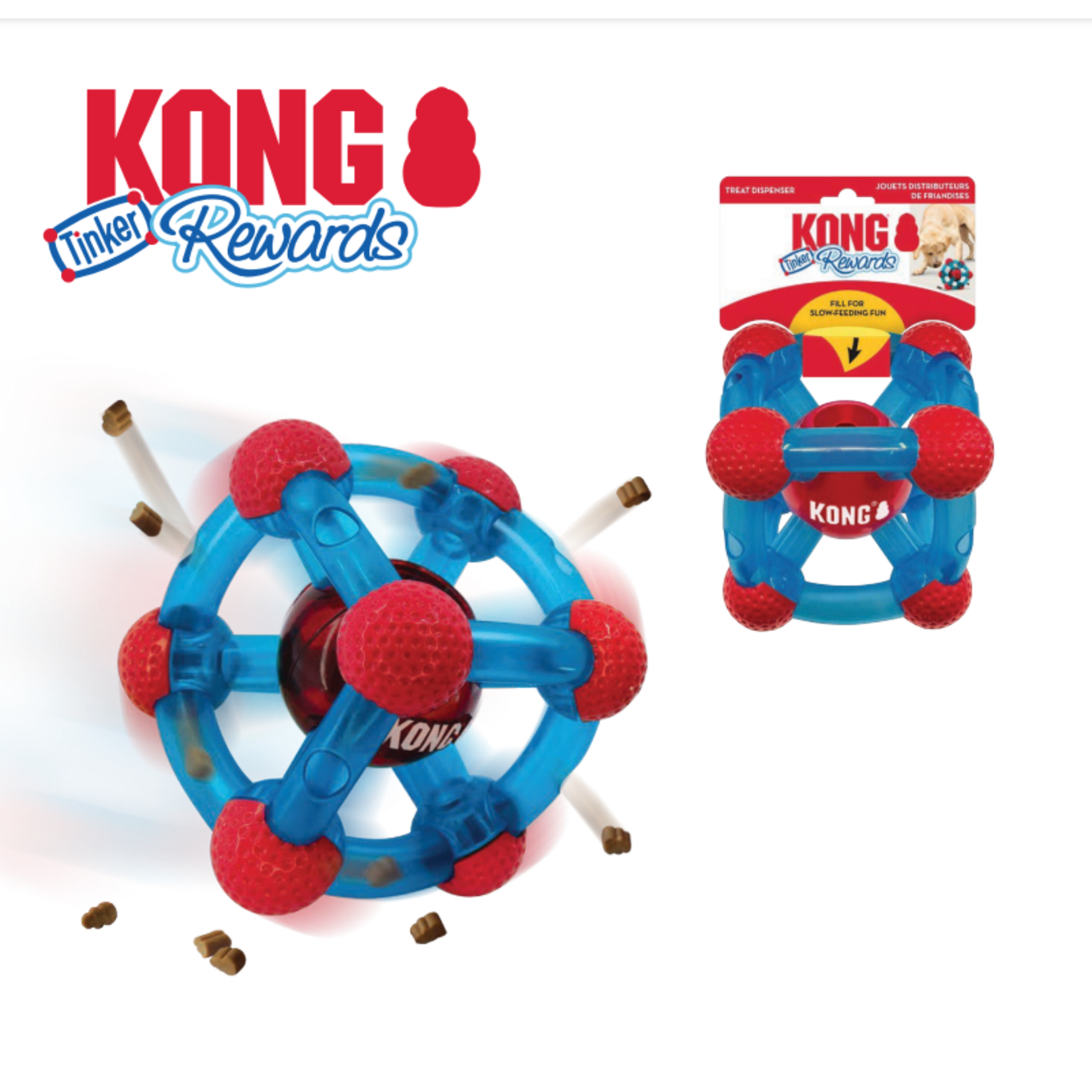 KONG Rewards Tinker Treat Dispenser Dog Toy