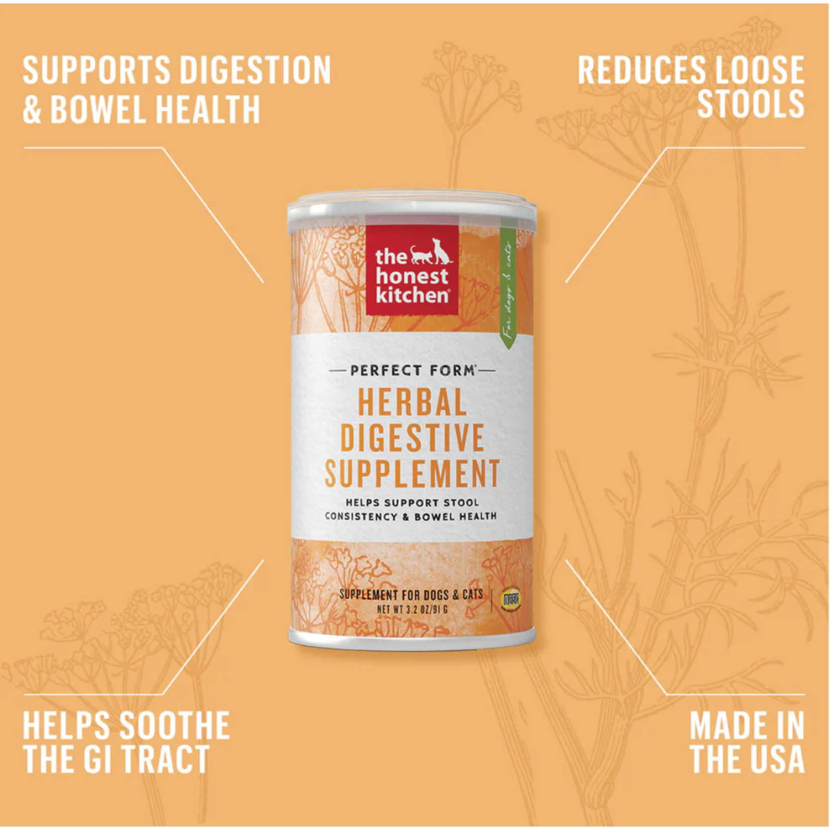 The honest kitchen Honest Kitchen Herbal Digestive Supplement