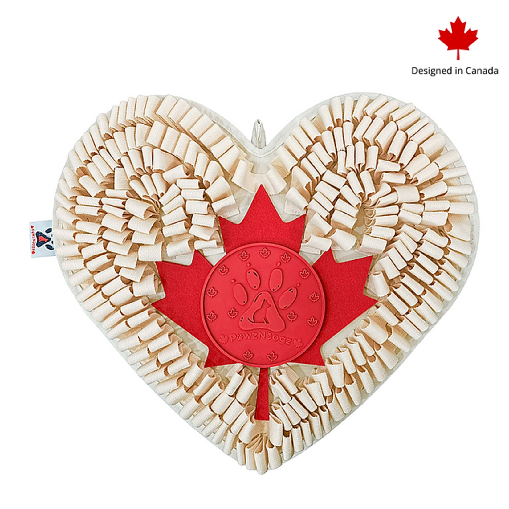 Anti-Bite Hearts Snuffle Mat with licking pad