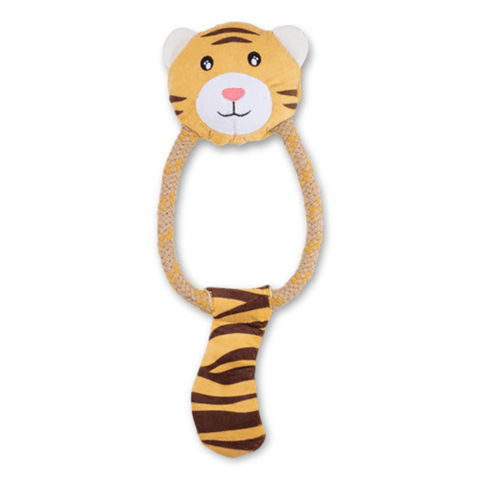 Beco Pets Beco Tiger in a Rope Dog Toy
