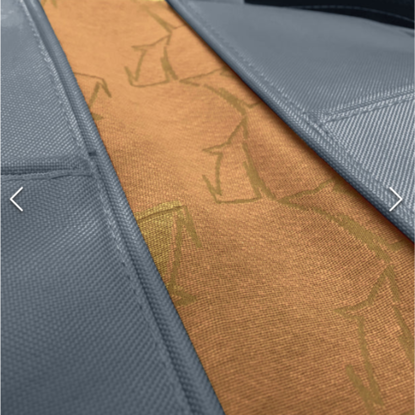 SUV  and Truck Hammock Car Seat Cover color Charcoal