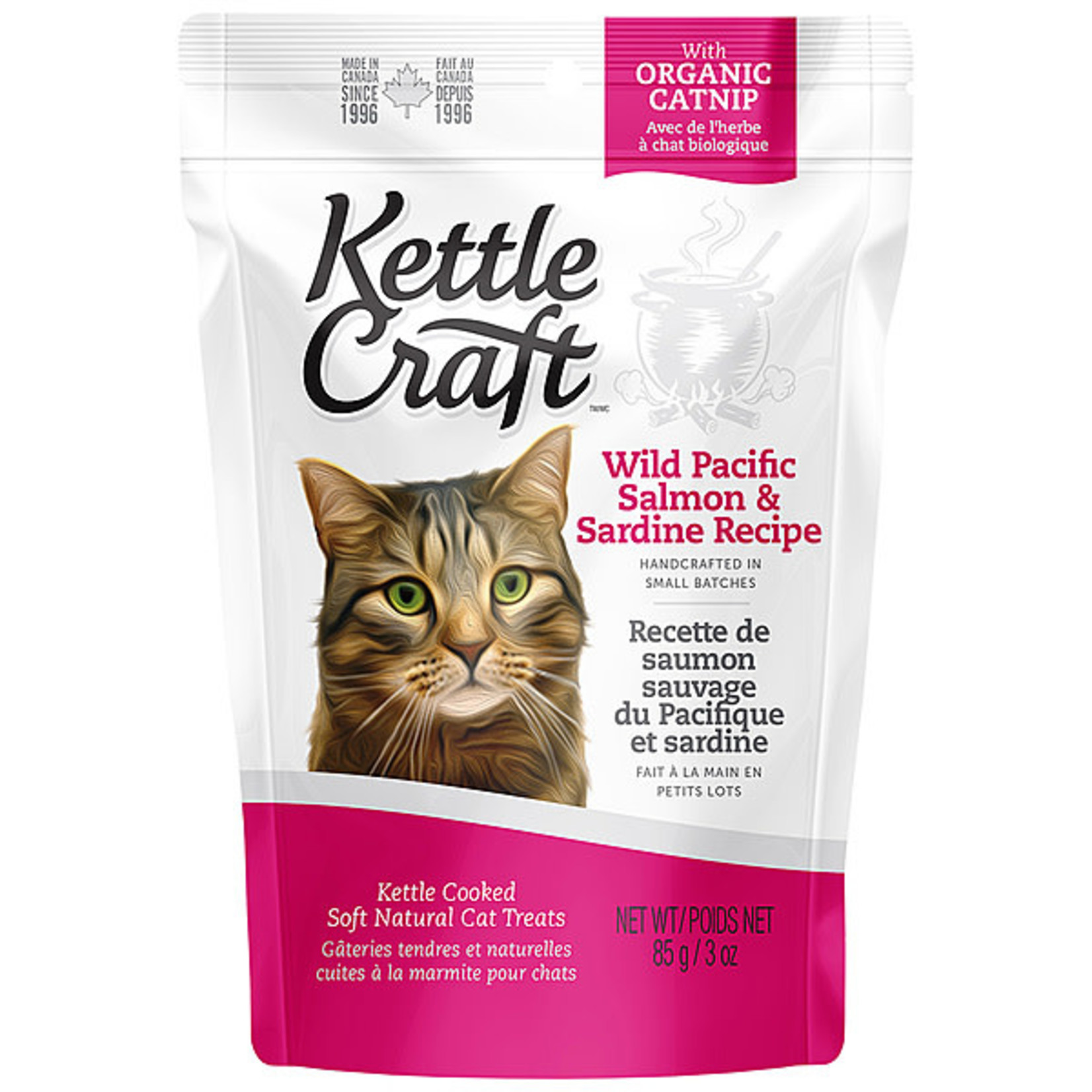 kettle Craft Kettle Craft  Wild Salmon & Sardine Cat Treat 85GM