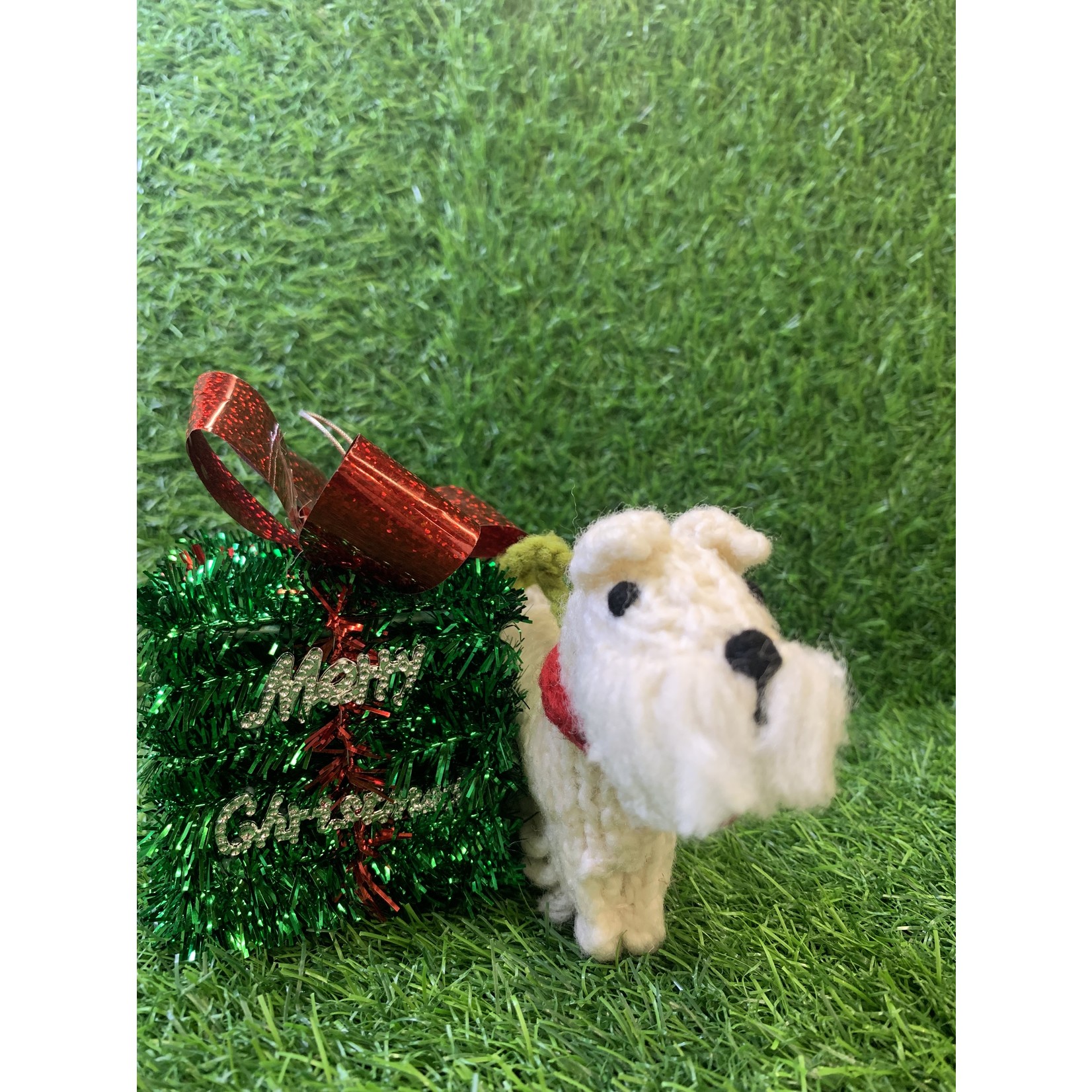 Christmas Ornament Westie dog