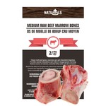 Naturawls frozen raw beef marrow bone Medium 2pk