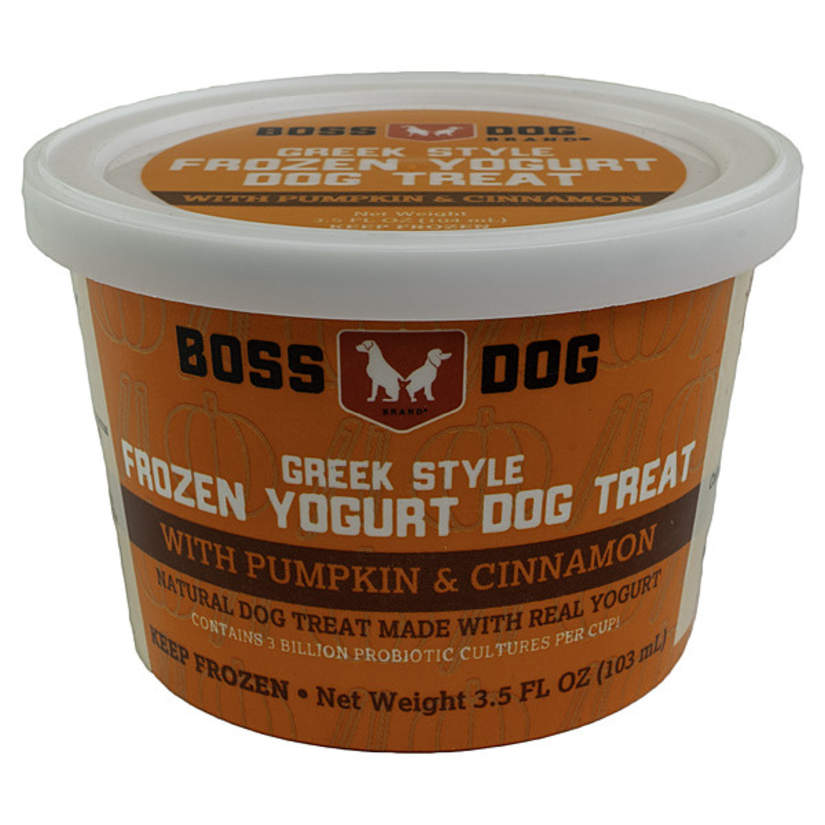 Boss Dog Frozen Yogurt Pumpkin & Cinnamon