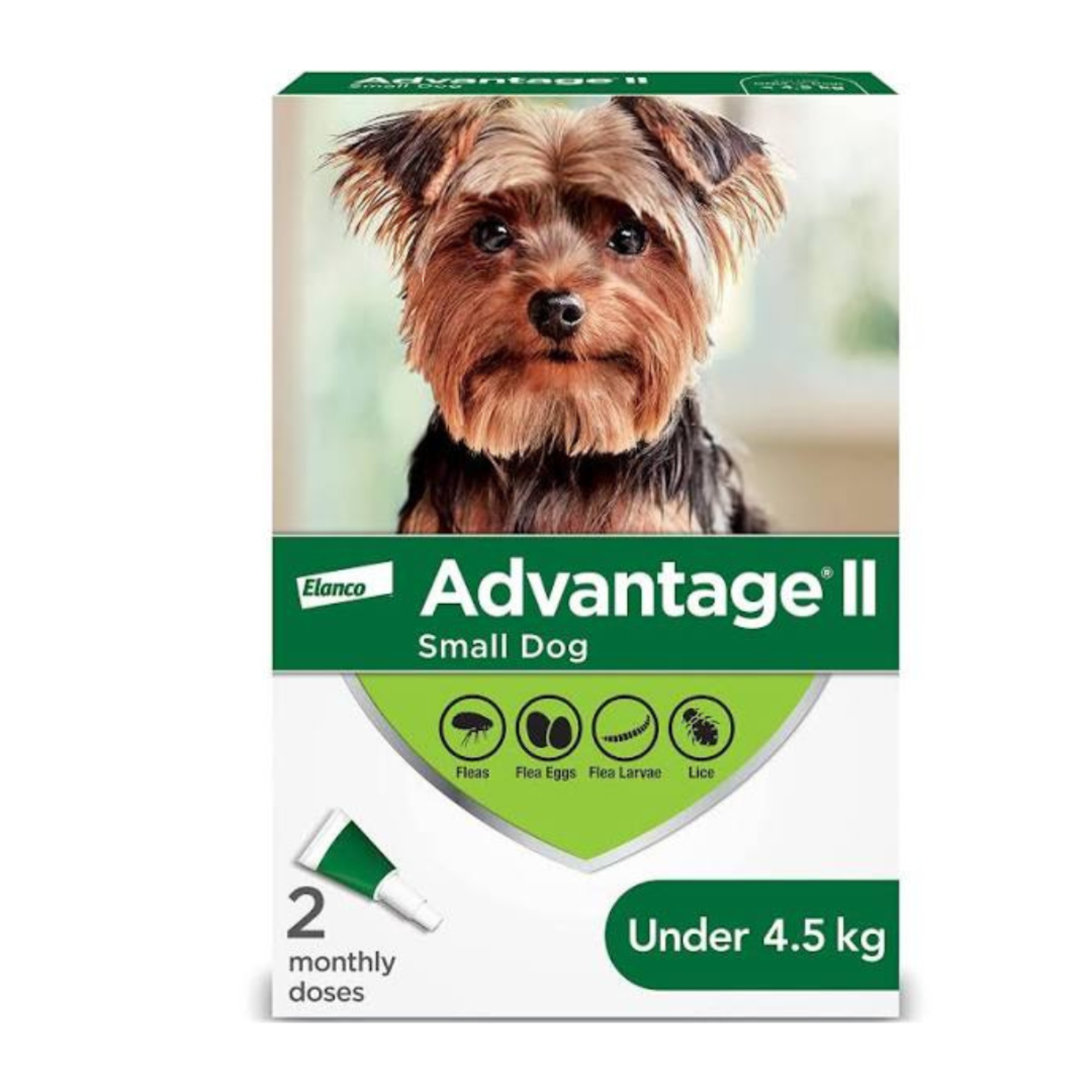 K9 Advantage Flea protection drops for Dogs (2 Dosage)