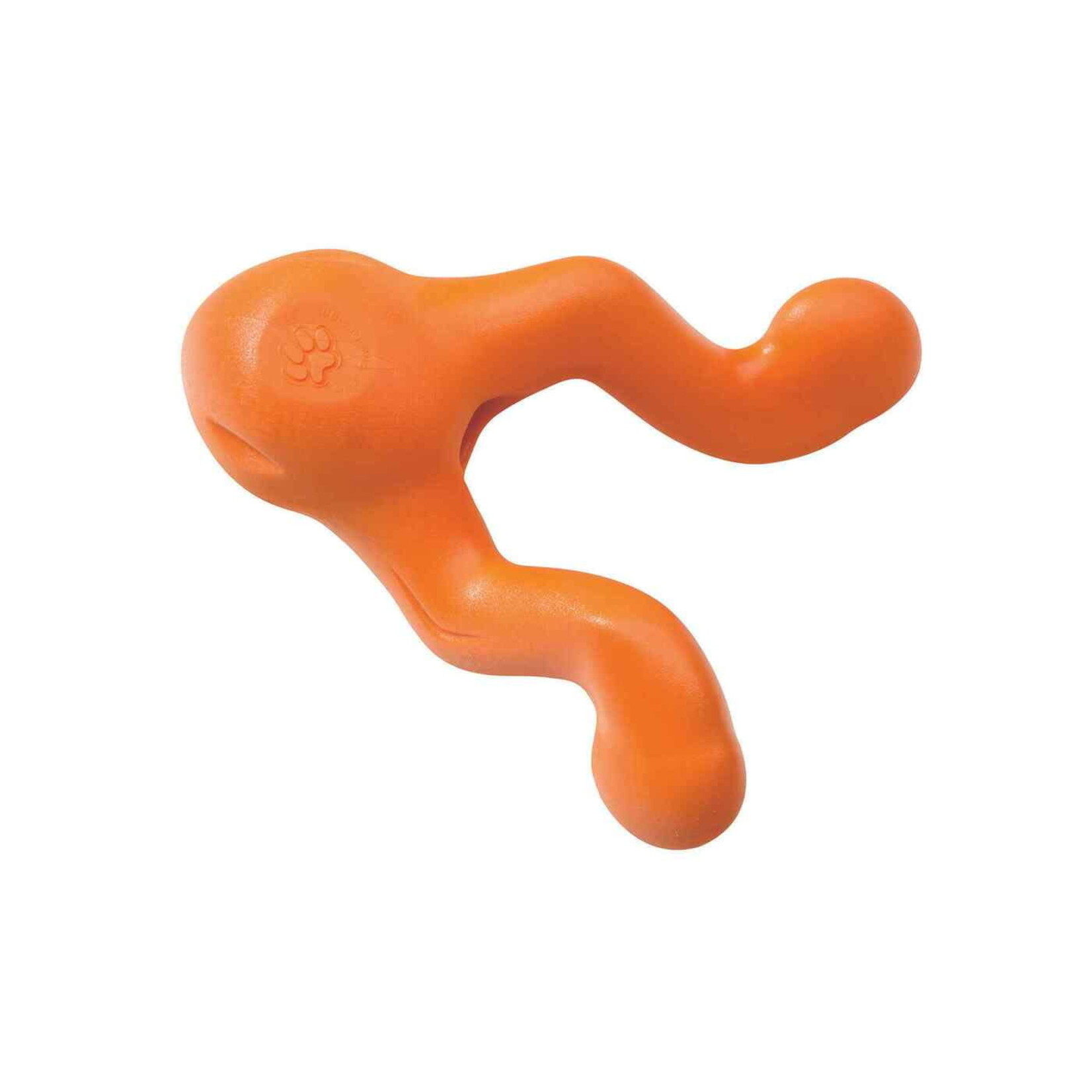 West Paw Tizzi Large 7"- orange dog toy